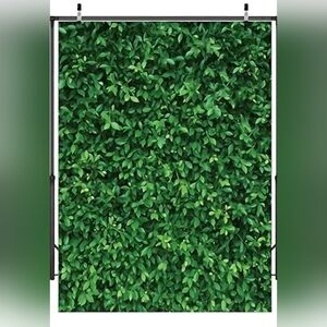 7ft x 5ft LYWYGG  Green Leaves Photography Backdrops Nature